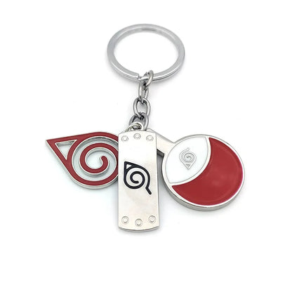 New Pendant Keychains Uzumaki Naruto Anime Figures Accessories Akatsuki Itachi Manga Men Key Chain Fans Gift Kids Toys Keyrings