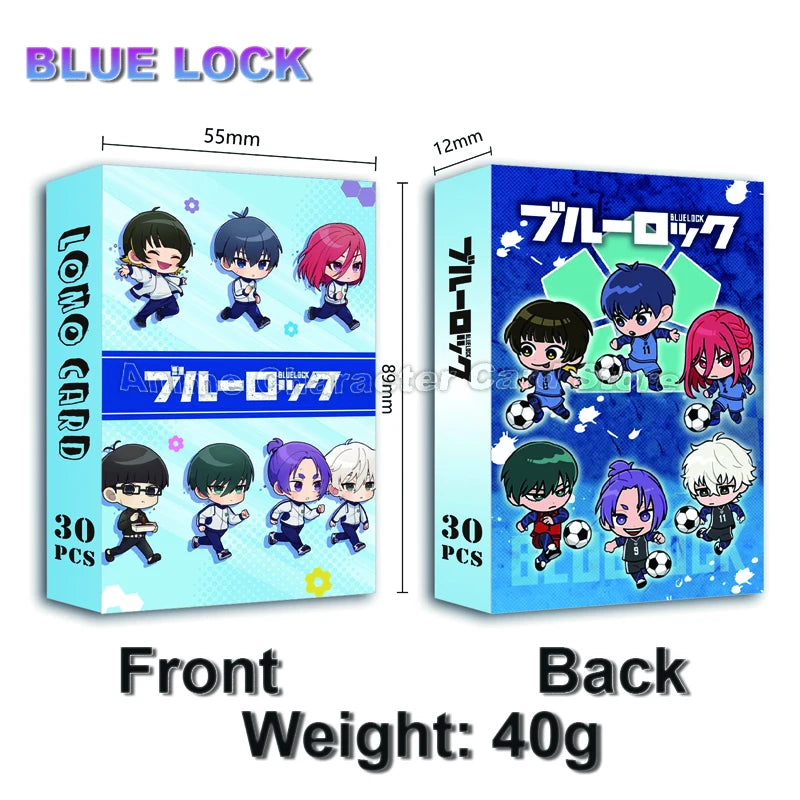 LOMO Card 30Pcs/Set Anime Sailor Moon One Piece Naruto JOJO SAO Cards Photocards Hobby Game Collection Toys For Children Gifts