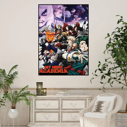 Anime My Hero Academia Poster Prints Wall Sticker Painting Bedroom Living Room Decoration Office Home