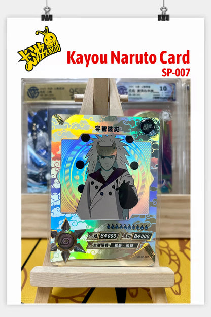Kayou Genuine Anime Naruto Card SP Full Series No.001-040 Gaara Uzumaki Naruto Namikaze Minato Rare Collection Card Toy Gift