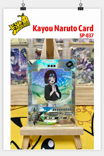 Kayou Genuine Anime Naruto Card SP Full Series No.001-040 Gaara Uzumaki Naruto Namikaze Minato Rare Collection Card Toy Gift