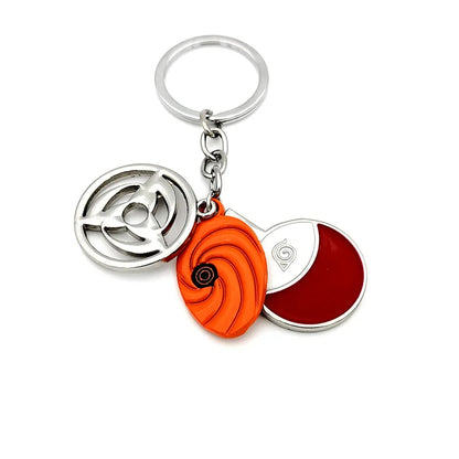 New Pendant Keychains Uzumaki Naruto Anime Figures Accessories Akatsuki Itachi Manga Men Key Chain Fans Gift Kids Toys Keyrings