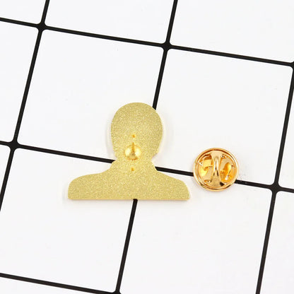 Death Note L Eating Cake Rem Enamel Pin Creativity Anime Character Light Yagami Kira Symbol Brooch Cute Peripheral Accessories