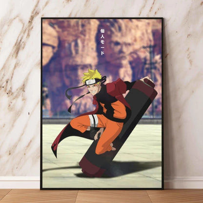 Print On Canvas Naruto High Quality Art Wall Decor Gifts Children's Bedroom Decor Modular Prints Poster Home Hanging