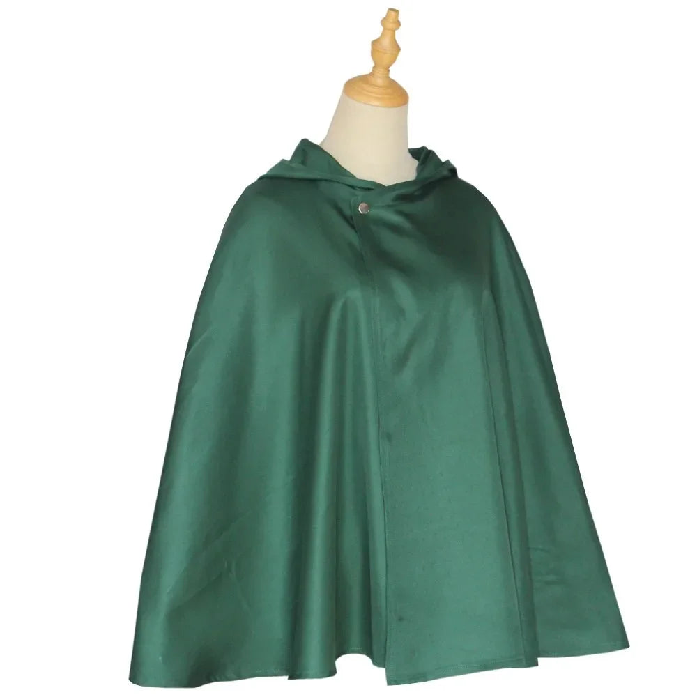 Anime Attack on Titan Survey Cloak Shingeki No Kyojin Cape Scout Legion Cosplay Costume Green Cos Shawl Mantle Men Women Clothes