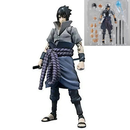 16cm Anime Naruto Shippuden Figures Uchiha Itachi Action Figure PVC Collection Doll Movable Shf Akatsuki Itachi Model Toys Gifts