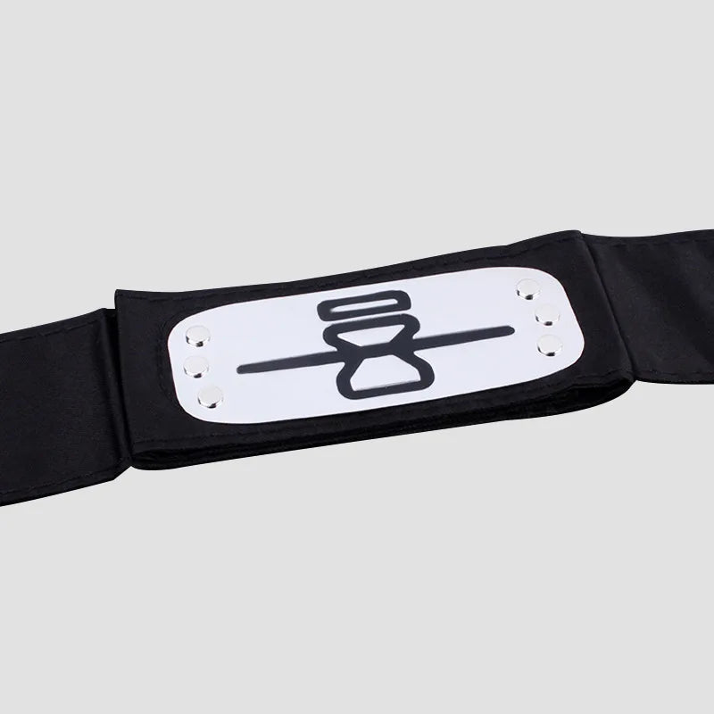 Anime Figures Headbands Guard Ninja Accessories Uzumaki Hatake Kakashi Head Belt Cosplay Props Kids Toys Cool Gift