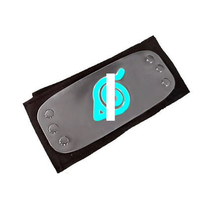 Anime Figures Headbands Guard Ninja Accessories Uzumaki Hatake Kakashi Head Belt Cosplay Props Kids Toys Cool Gift