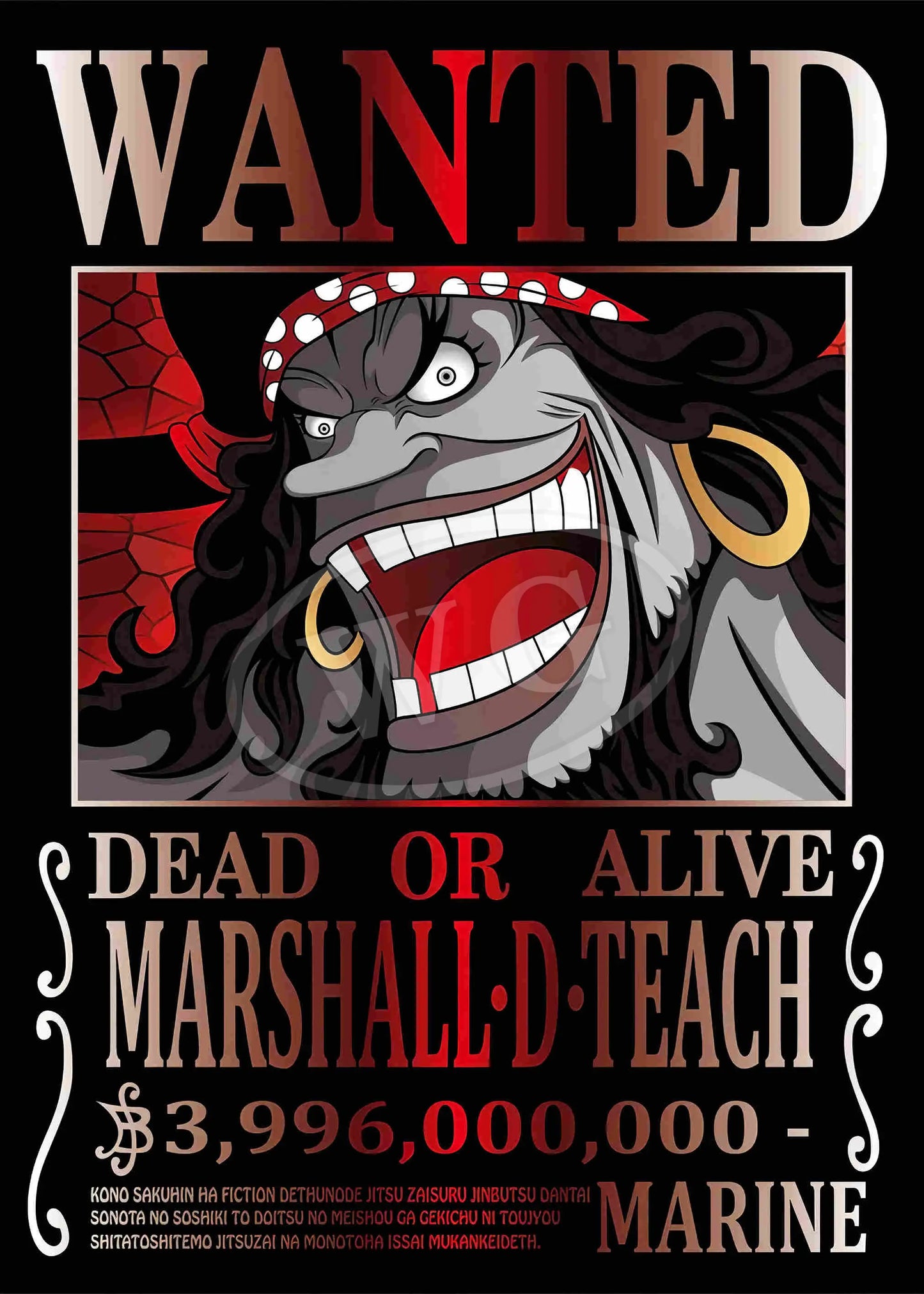 One Piece Pastable Canvas Painting Anime Figure Luffy All Characters WANTED HD Print Picture for Bedroom Wall Decoration Poster