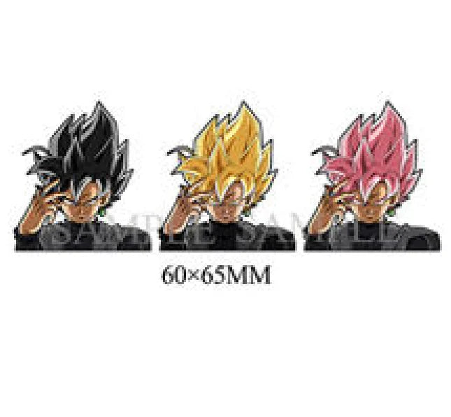 1 Piece Anime Naruto Dragon Ball Z Goku/Vegeta Magic Motion Small Stickers Waterproof Decals for Phone,cup,laptop Etcs Toy Gifts