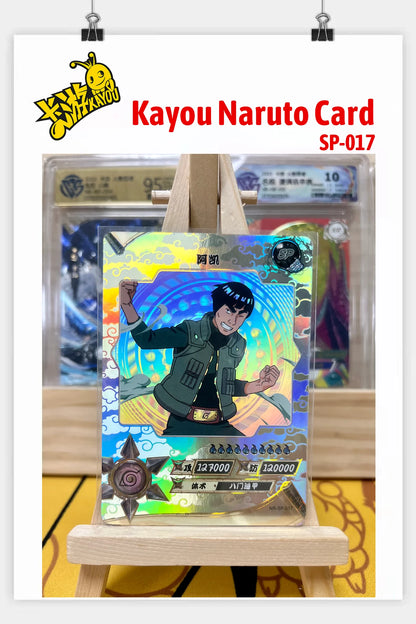 Kayou Genuine Anime Naruto Card SP Full Series No.001-040 Gaara Uzumaki Naruto Namikaze Minato Rare Collection Card Toy Gift
