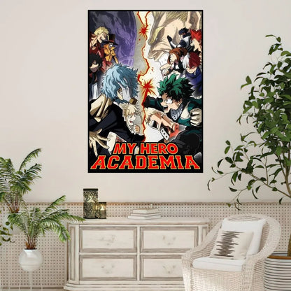 Anime My Hero Academia Poster Prints Wall Sticker Painting Bedroom Living Room Decoration Office Home