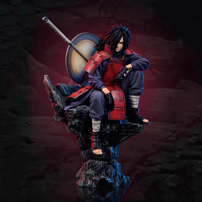 29cm Anime Naruto Figures GK Uchiha Madara Action Figures PVC Collection NARUTO Model Peripheral Toys Desktop Decoration Gifts