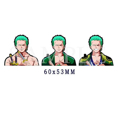 1 Piece Anime Naruto Dragon Ball Z Goku/Vegeta Magic Motion Small Stickers Waterproof Decals for Phone,cup,laptop Etcs Toy Gifts