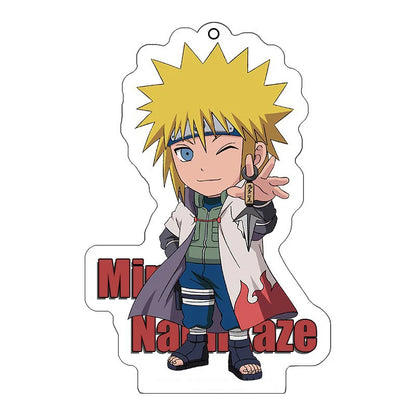 Anime Naruto Akatsuki Uchiha Itachi Acrylic Gift Girl Pendant Jewelry Cute Creative Keychain Fashion Bag Ornaments Key Ring