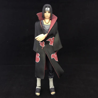 16cm Anime Naruto Shippuden Figures Uchiha Itachi Action Figure PVC Collection Doll Movable Shf Akatsuki Itachi Model Toys Gifts