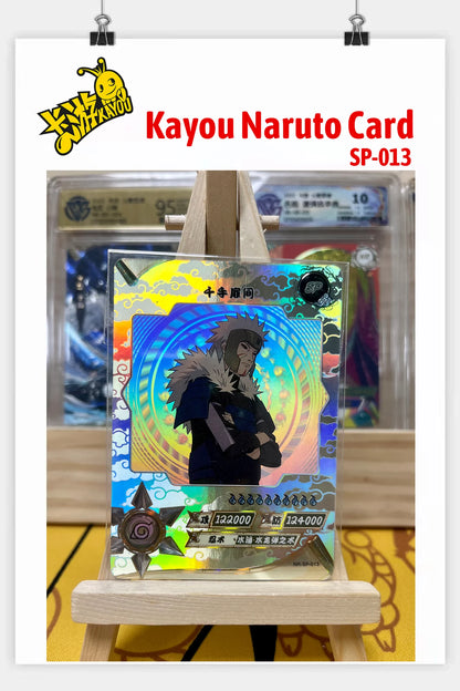 Kayou Genuine Anime Naruto Card SP Full Series No.001-040 Gaara Uzumaki Naruto Namikaze Minato Rare Collection Card Toy Gift