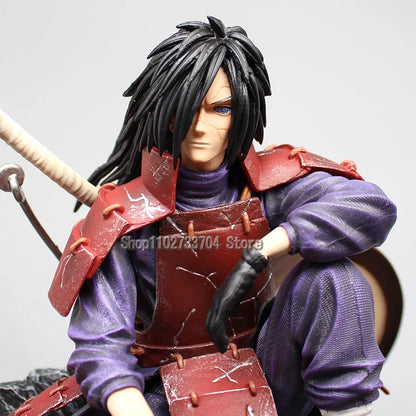 29cm Anime Naruto Figures GK Uchiha Madara Action Figures PVC Collection NARUTO Model Peripheral Toys Desktop Decoration Gifts