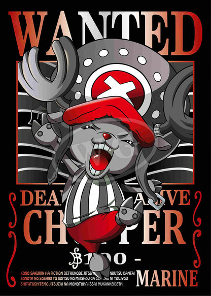 One Piece Pastable Canvas Painting Anime Figure Luffy All Characters WANTED HD Print Picture for Bedroom Wall Decoration Poster