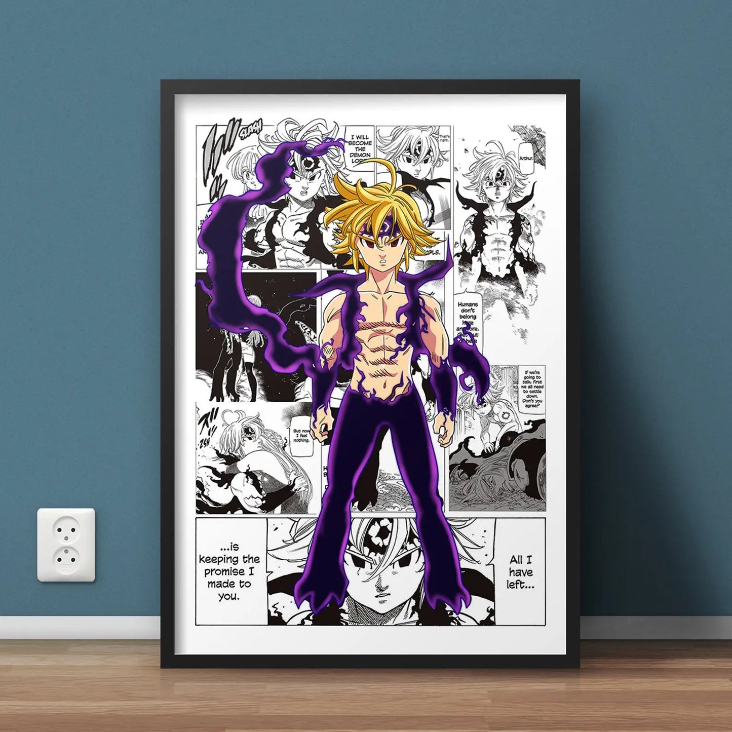 My Hero Academia Canvas Poster  Anime Wall Art for Living  Kids Room Decor