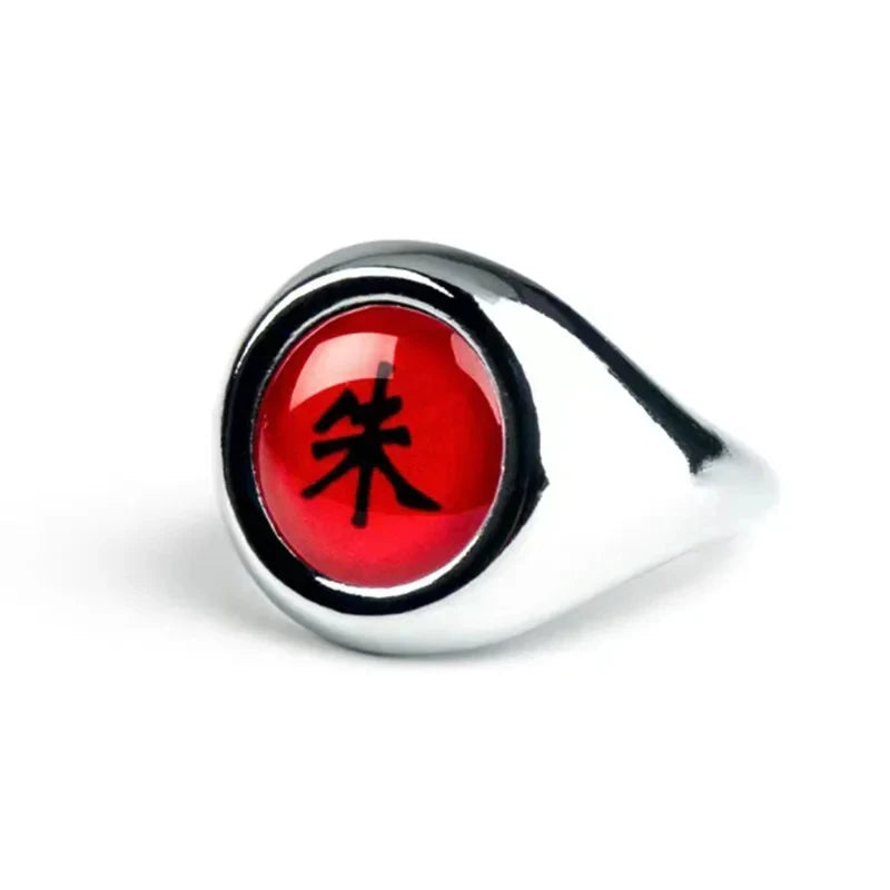 Anime Cosplay toy Ring Set Akatsuki Itachi Ring For Women Men Metal Finger Jewelry Accessories Cool Best Friend Child Gift