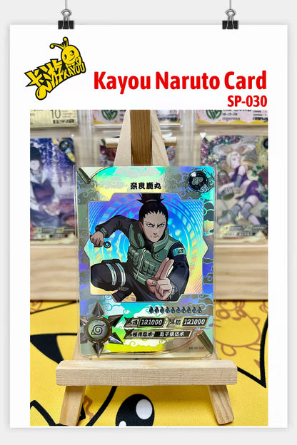 Kayou Genuine Anime Naruto Card SP Full Series No.001-040 Gaara Uzumaki Naruto Namikaze Minato Rare Collection Card Toy Gift