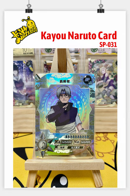 Kayou Genuine Anime Naruto Card SP Full Series No.001-040 Gaara Uzumaki Naruto Namikaze Minato Rare Collection Card Toy Gift