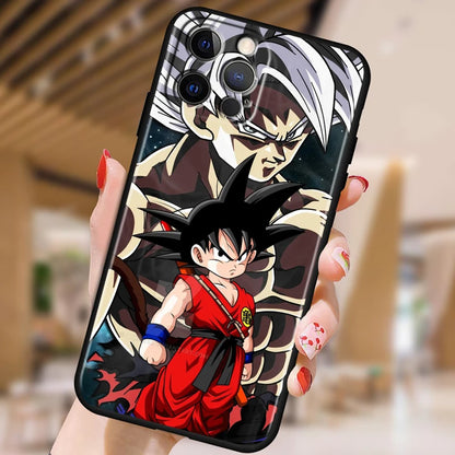 G-Goku D-Dragon Ball Z Art For Apple iPhone 15 14 13 12 Pro Max Mini 11 Pro XS Max X XR 6 7 8 Plus SE 2020 Black Soft Phone Case