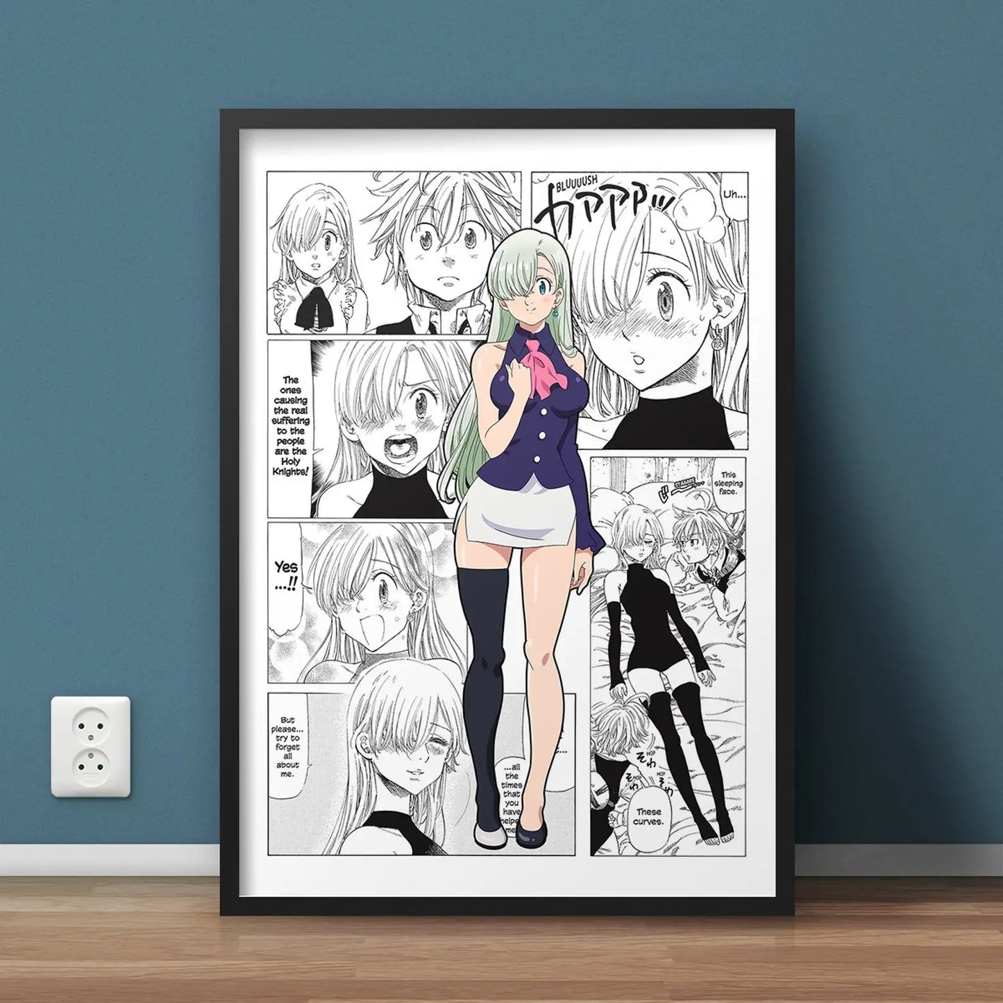 My Hero Academia Canvas Poster  Anime Wall Art for Living  Kids Room Decor