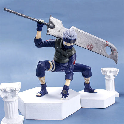 New NARUTO Kakashi Hatake Anime Figure Toys Naruto PVC Action Figurine Cartoon Model Dolls Ornaments Birthday Gifts Kids