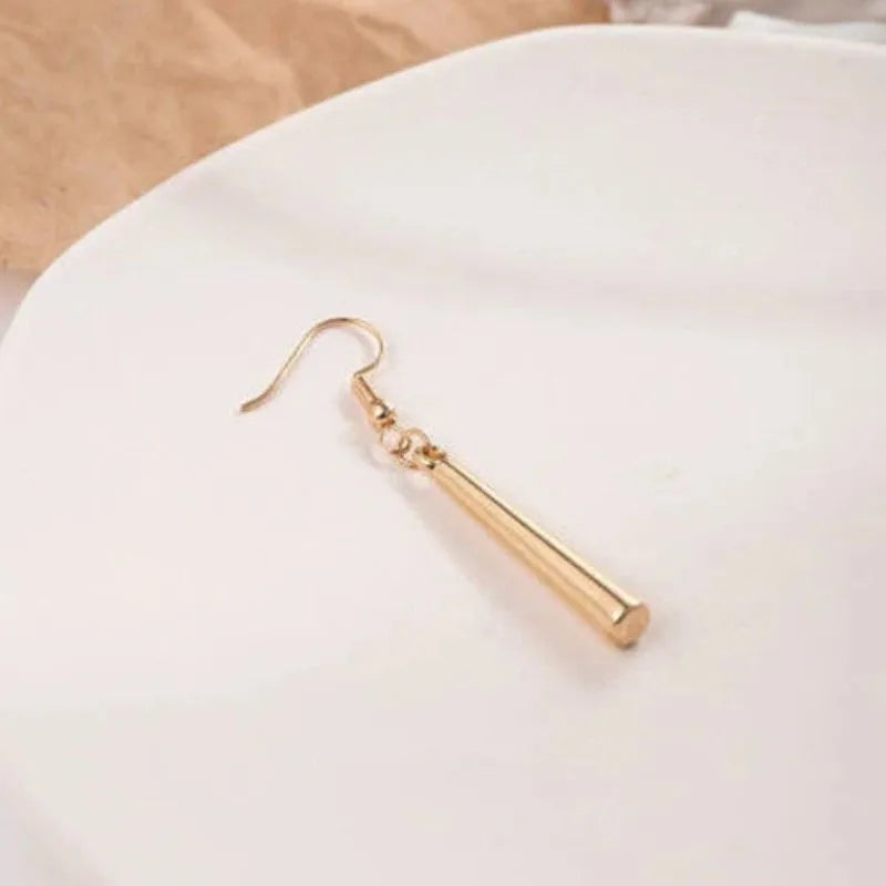 1/3pcs Anime Roronoa Zoro Cosplay Earrings, Long Column Pendant Drop Earrings Ear Clips Stud for Women Men Jewelry Gift