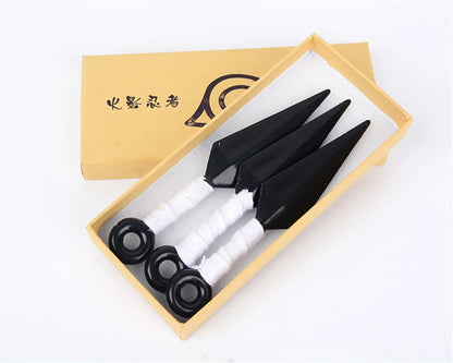 Anime Akatsuki Hatake Kakashi Shuriken Uchiha Itachi Cosplay Accessories Props Plastic Collection Toys Halloween Gifts