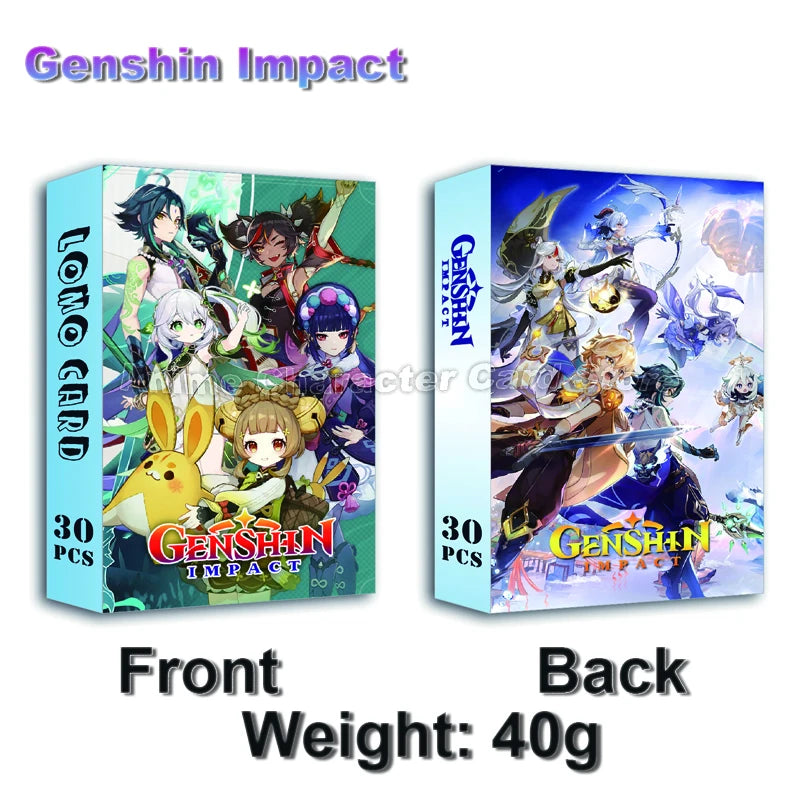 LOMO Card 30Pcs/Set Anime Sailor Moon One Piece Naruto JOJO SAO Cards Photocards Hobby Game Collection Toys For Children Gifts