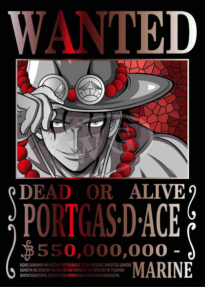 One Piece Pastable Canvas Painting Anime Figure Luffy All Characters WANTED HD Print Picture for Bedroom Wall Decoration Poster