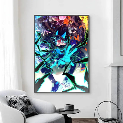 C-Classic Anime My Hero Academia Third Poster Canvas painting poster with prints Home bedroom living room decoration gift
