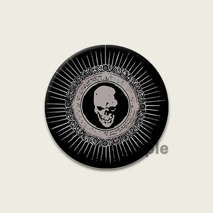 Death Note HD Print Anime Pins Handmade Round Brooches L Killer Yagami Light Cosplay Badge Backpacks Jewelry Gifts Accessory