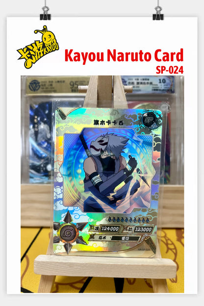 Kayou Genuine Anime Naruto Card SP Full Series No.001-040 Gaara Uzumaki Naruto Namikaze Minato Rare Collection Card Toy Gift