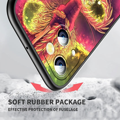 G-Goku D-Dragon Ball Z Art For Apple iPhone 15 14 13 12 Pro Max Mini 11 Pro XS Max X XR 6 7 8 Plus SE 2020 Black Soft Phone Case