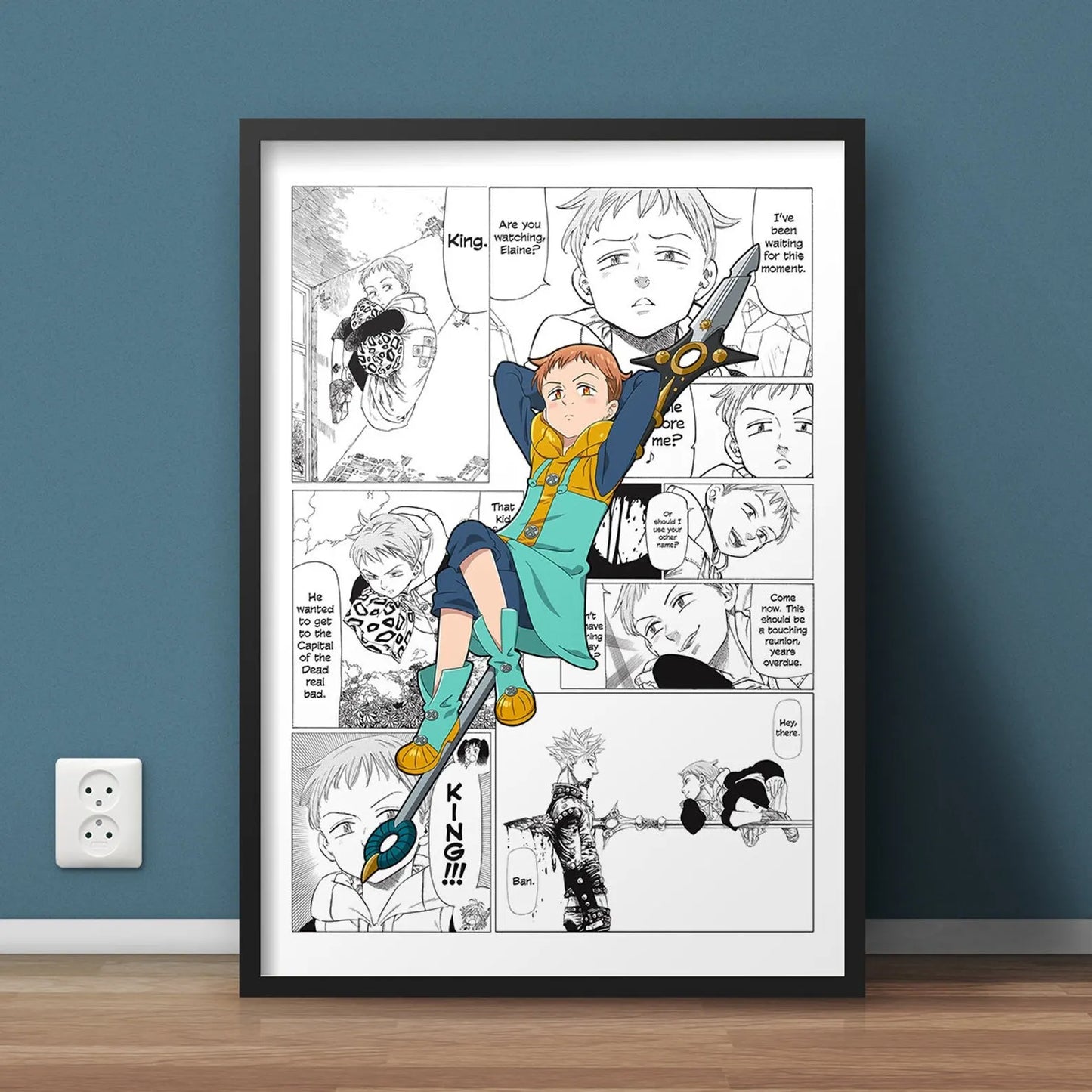 My Hero Academia Canvas Poster  Anime Wall Art for Living  Kids Room Decor