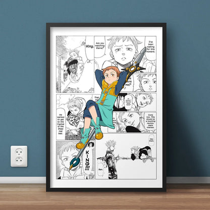 My Hero Academia Canvas Poster  Anime Wall Art for Living  Kids Room Decor