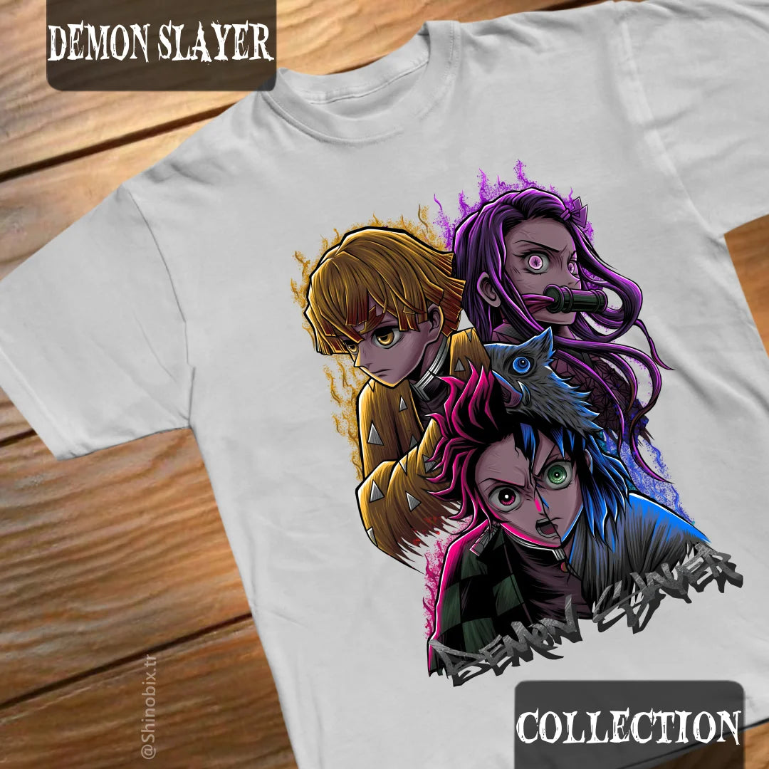 Japanese Hot Blooded Anime T-shirt Men Women Kokushibo Graphic Oversized Y2k Harajuku High Quality T-shirt Female Male Clothing