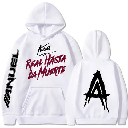 Autumn Fleece Men's Hoodies with Anuel AA Print