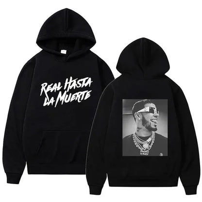 Autumn Fleece Men's Hoodies with Anuel AA Print