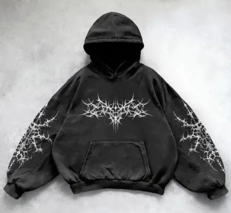 Washed Pullover Hoodie