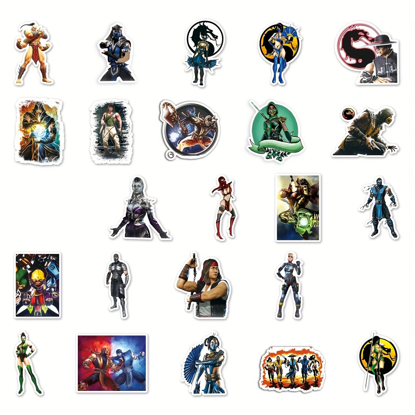 50pcs Vibrant Anime Doodle Stickers - Waterproof, DIY Friendly, and Removable Decorations for Personalizing Your Skateboard, Luggage, and More - Made of High-Quality Paper Material