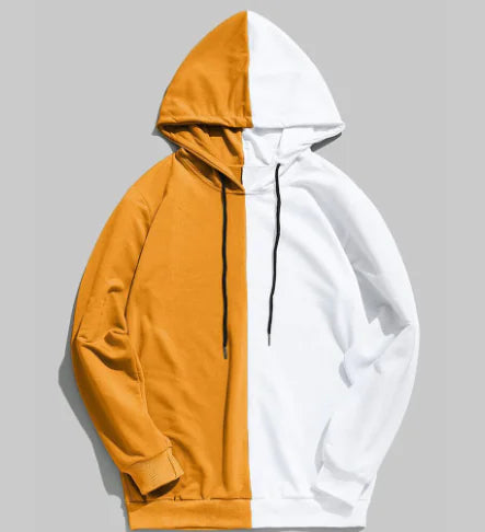 Spliced Double Bar Hoodie