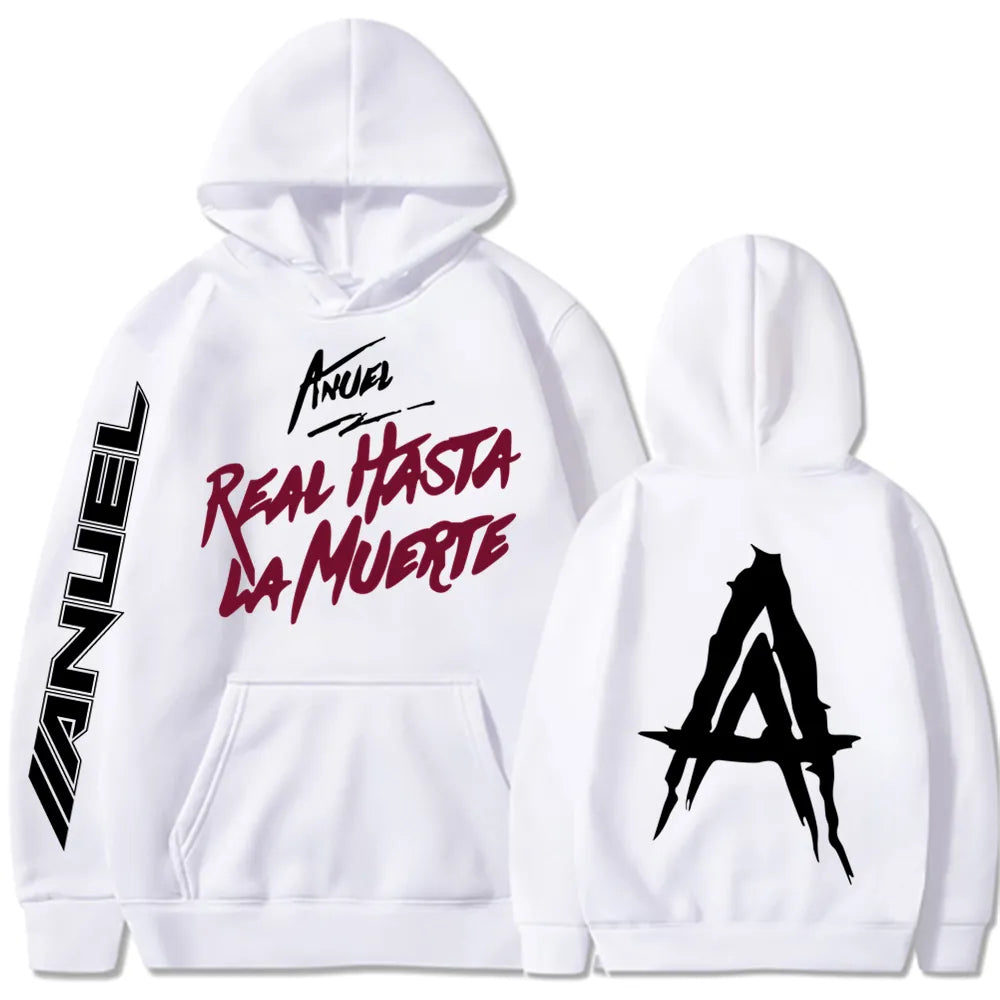 Autumn Fleece Men's Hoodies with Anuel AA Print