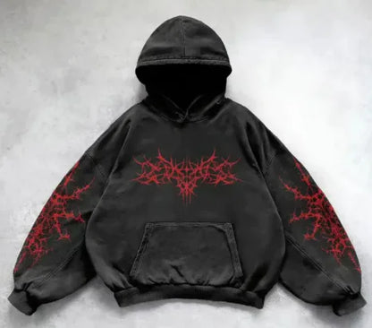 Washed Pullover Hoodie