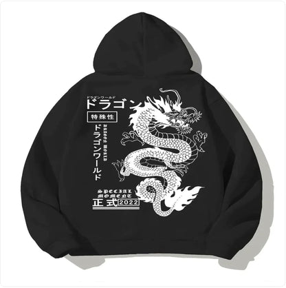 Dark Printed Hoodie