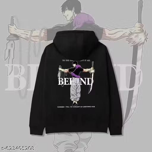 Toji Fushiguro Behind Anime Hoodie | Jujutsu Kaisen Hoodie